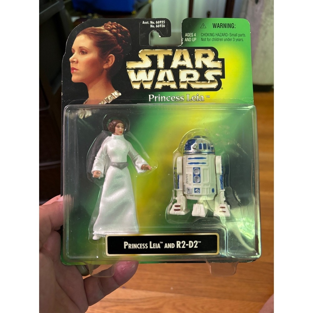 Star Wars Princess Leia and R2-D2 Kenner 1997 Action Figure Set 66936 New NIP
